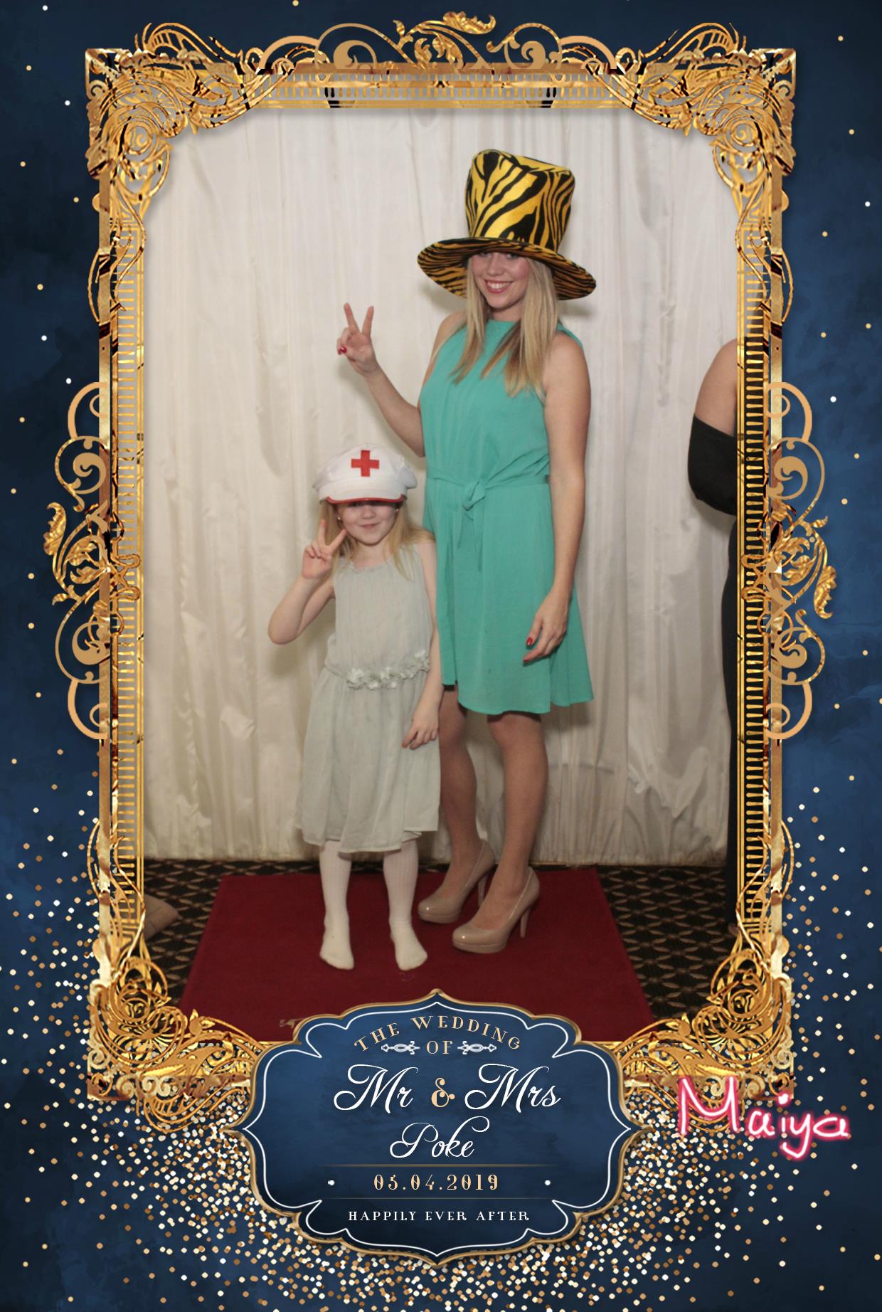 Mr & Mrs Poke | View more photos from the event at gallery.myphotoboothexperience.co.uk/u/MyPhotoBoothExperienceLtd/Mr-Mrs-Poke